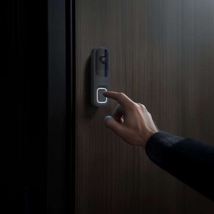 Панель виклику Ajax Doorbell grey зображення 10