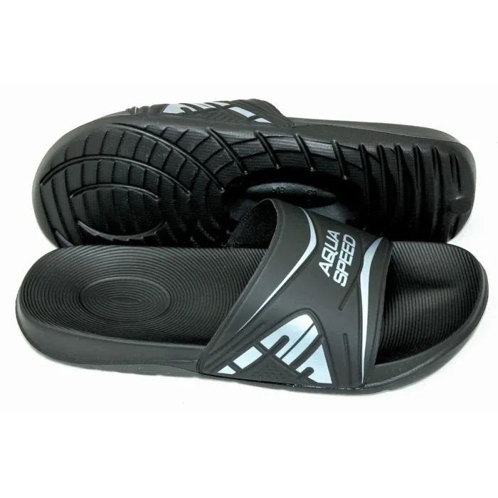 Шлепанцы Aqua Speed Dakota 516-07 чорний, сріблястий 41 (5908217668066) изображение 2