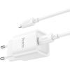 Зарядний пристрій HOCO C148A Charm USB-C PD30W + cable USB-C to Lightning White (6942007630313) зображення 5