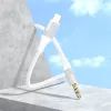 Кабель мультимедійний Lightning to 3.5mm M 1.0m white BOROFONE (6941991108570) зображення 4