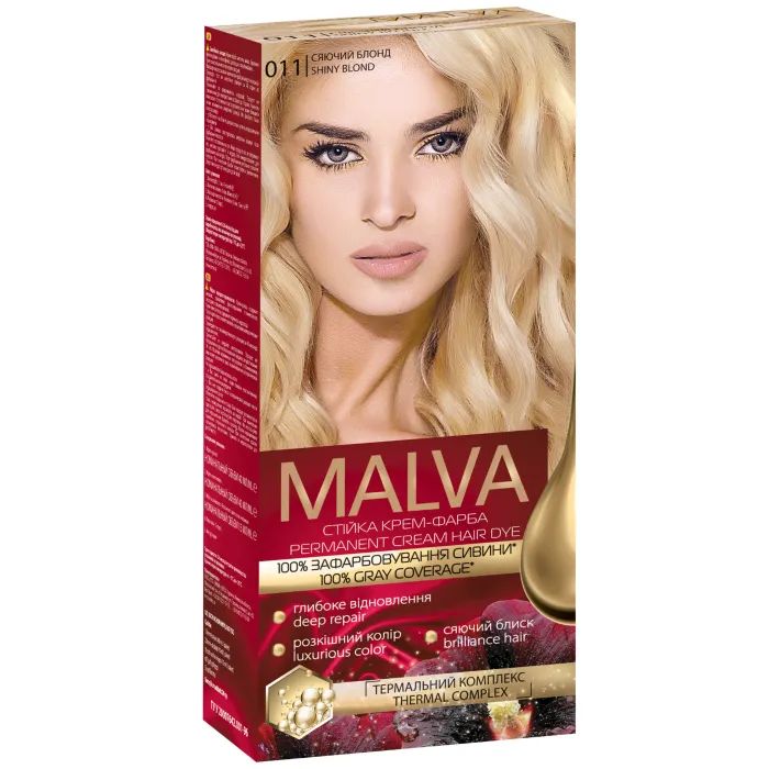 Фарба для волосся Acme Color Malva Color Revive Стійка 011 - Сяючий блонд (4823115502865)