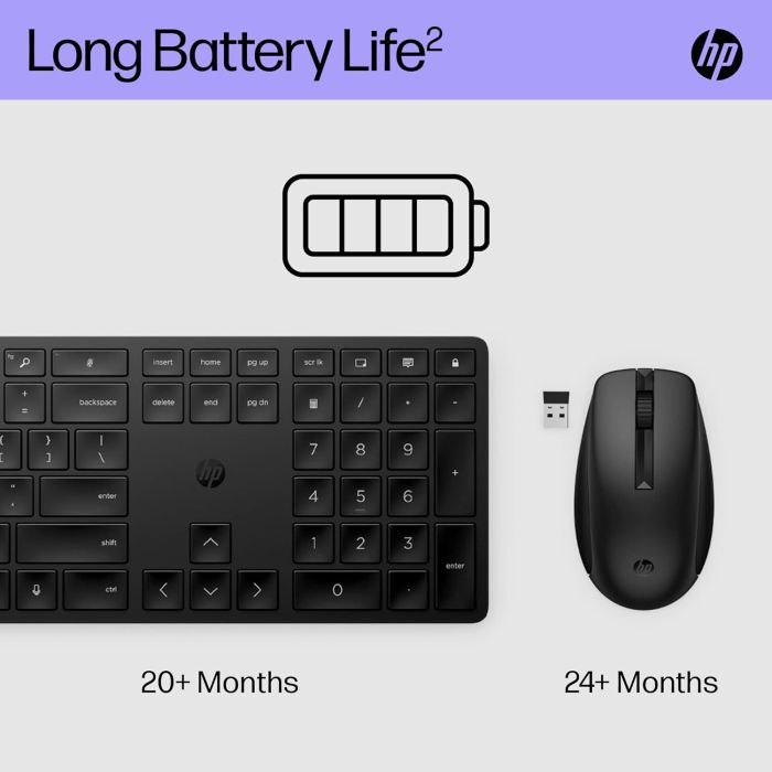 Комплект HP 650 Wireless UA Black (4R013AA) зображення 8