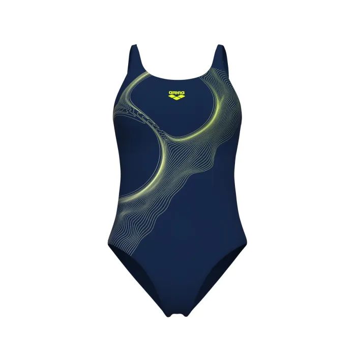 Купальник Arena Ripples Swimsuit U Back B 009500-590 чорний 40 (3468337554417) изображение 6