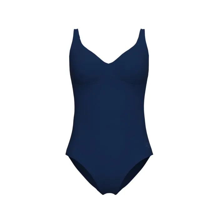 Купальник Arena Swimsuit Victoria U Back Solid 008868-700 темно-синій 42 (3468337533528) изображение 6