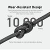Дата кабель USB-C to USB-C 0.9m 140W bio-nylon 544 black Anker (A80F5H11) зображення 7