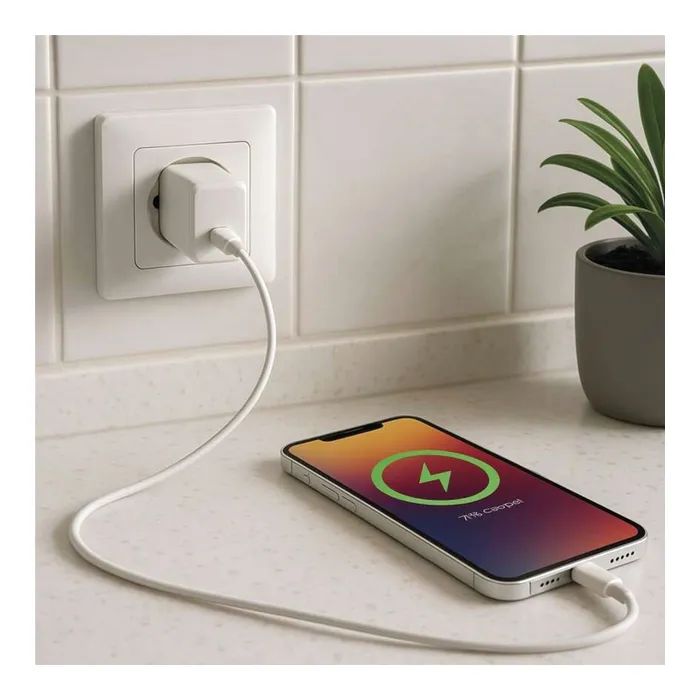 Зарядное устройство EMOS V01G20 USB-C PD20W GaN (V01G20) изображение 8