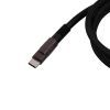 Дата кабель USB-C + USB A to USB-C 1.0m Double-Sleeved Geek black Keychron (CAB21_KEYCHRON) изображение 2