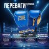 Боксерские перчатки Leone GN220 DNA Blue 16 унцій (GN220_Blue_16oz) изображение 3