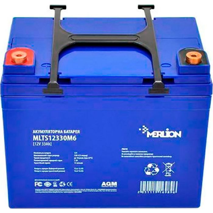 Батарея к ИБП Merlion MLTS12330M6 12V-33Ah (MLTS12330M6+)