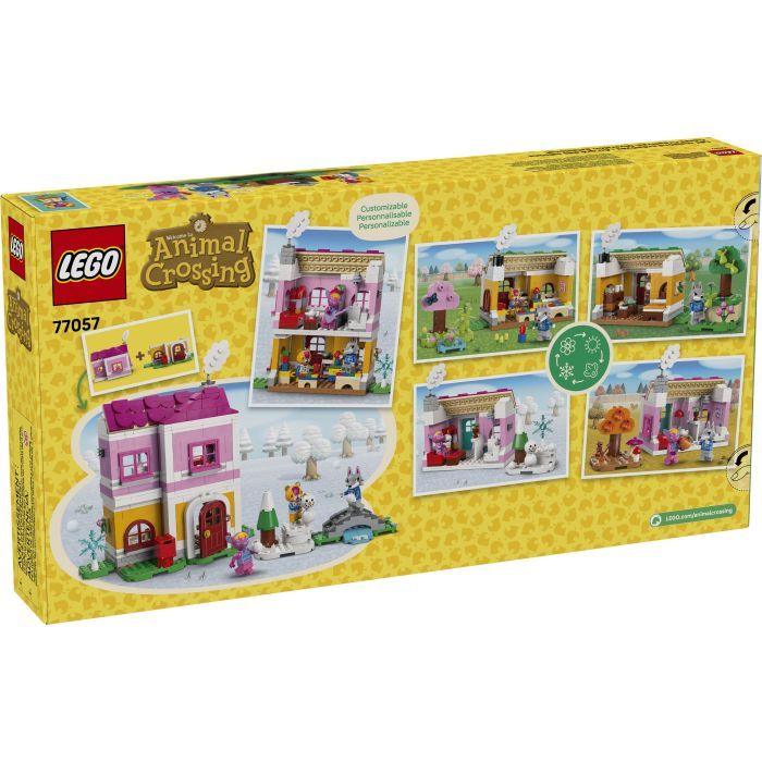 Конструктор LEGO Animal Crossing Творчі будинки: сезони розваг (77057) зображення 8