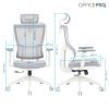 Офісне крісло OfficePro Elegant OC600-W-LG-LG (OC600-W-LG-LG) зображення 11
