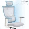 Офісне крісло OfficePro Elegant OC600-W-LG-LG (OC600-W-LG-LG) зображення 3