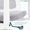 Офісне крісло OfficePro Elegant OC600-W-LG-LG (OC600-W-LG-LG) зображення 9