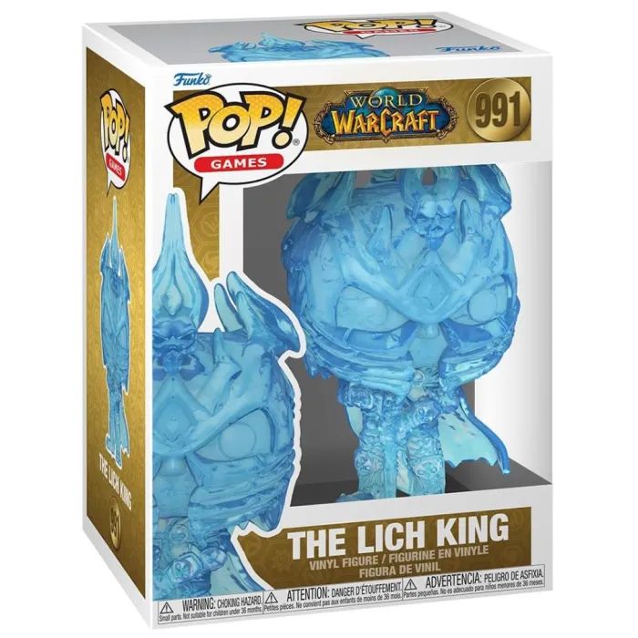 Фигурка Funko Pop серии Варкрафт - Король Лич (82240) изображение 2