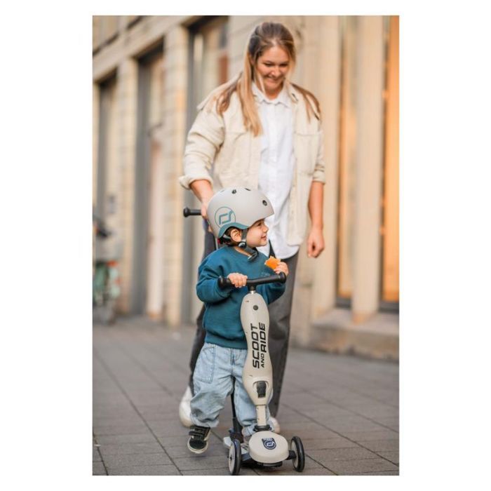 Самокат Scoot&Ride Highwaykick-1 Push and Go пастельно-бузкови (SR-240527-WILDBERRY) изображение 11