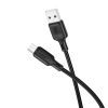 Дата кабель USB 2.0 AM to USB-C 1.0m 60W silicone black BOROFONE (6941991115455) зображення 3