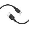 Дата кабель USB 2.0 AM to USB-C 1.0m 60W silicone black BOROFONE (6941991115455) зображення 4