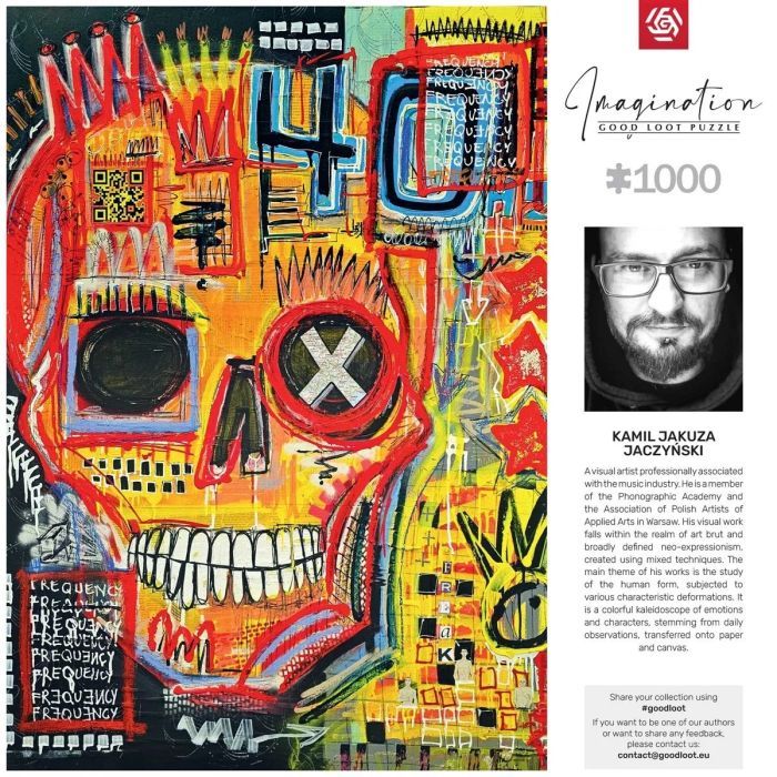 Пазл GoodLoot Imagination: Камилла "Jakuza" Jaczynski 40 HZ 1000 эл. (5908305249566) изображение 6