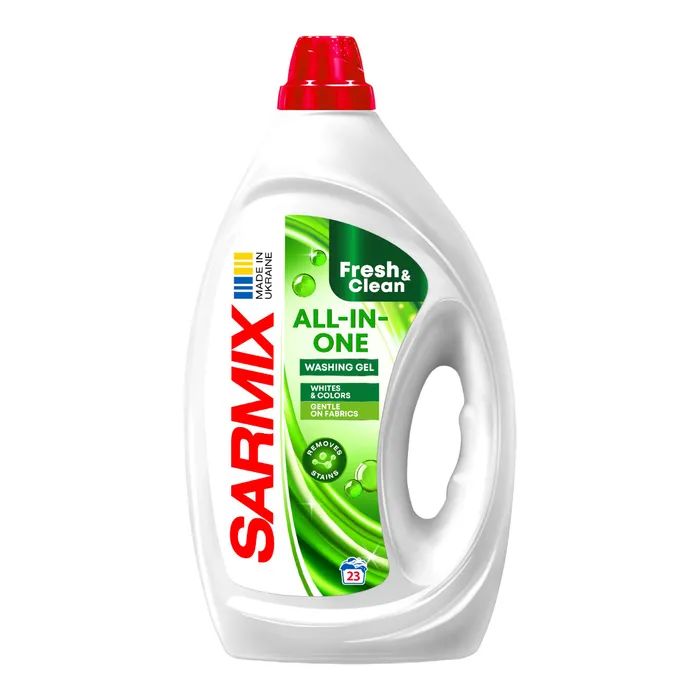 Гель для прання Sarmix All-In-One 900 мл (4820268103949)