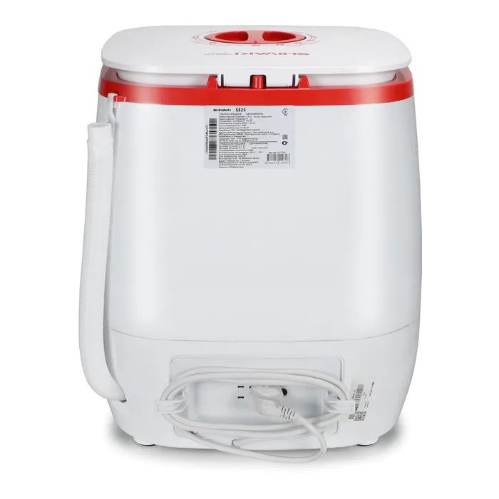 Пральна машина Shivaki SE 25 RED зображення 4 Пральна машина Shivaki SE 25 RED зображення 4