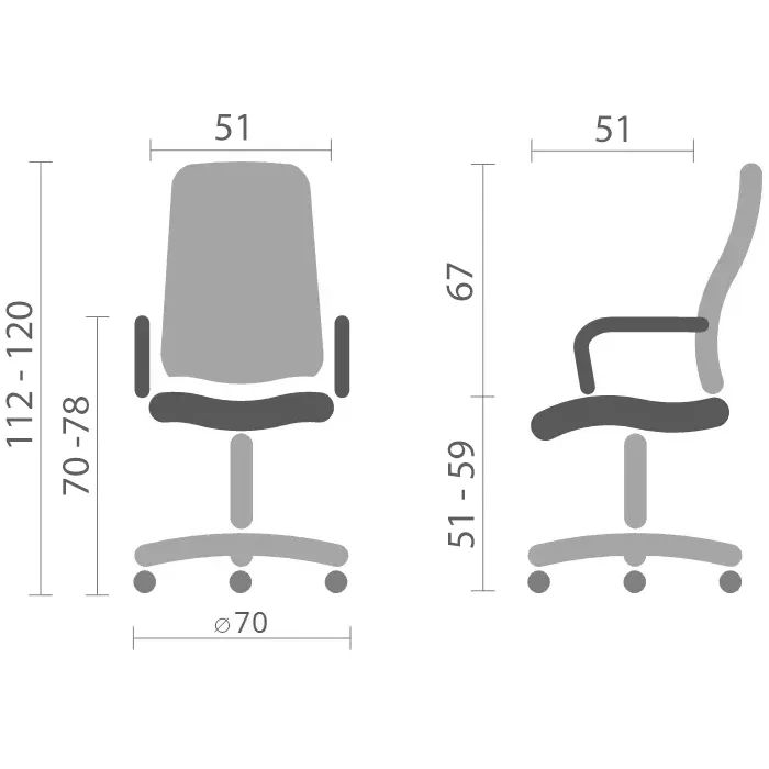 Офисное кресло Special4You Venezia black (E7467) изображение 7