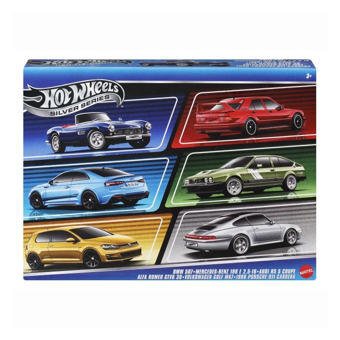 Машина Hot Wheels Тематичний набір Silver series Дорогами Європи (JBY79)