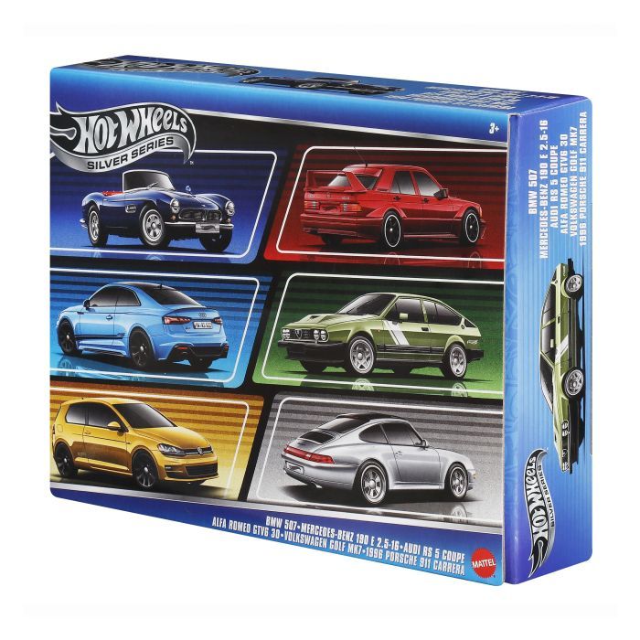 Машина Hot Wheels Тематичний набір Silver series Дорогами Європи (JBY79) зображення 2