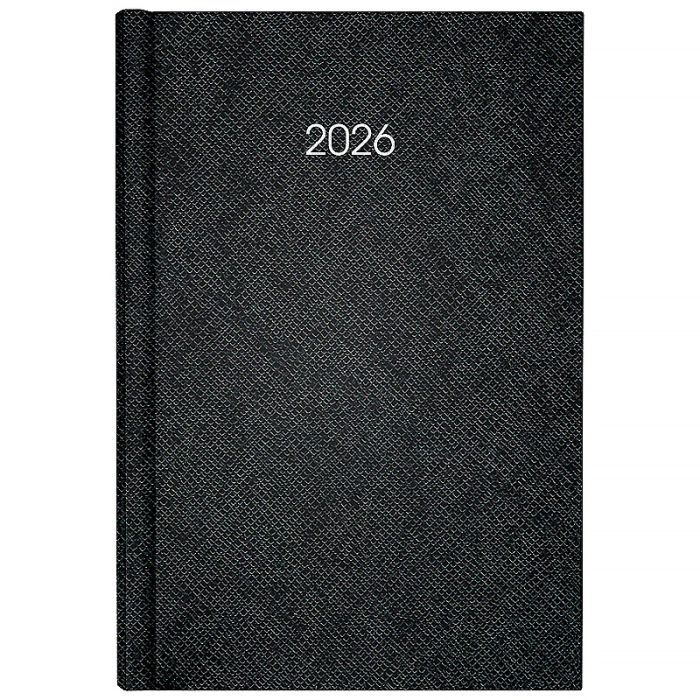 Тижневик Axent датований 2026 Classic Style, 145х210, чорний (8840-26-1-A) зображення 4