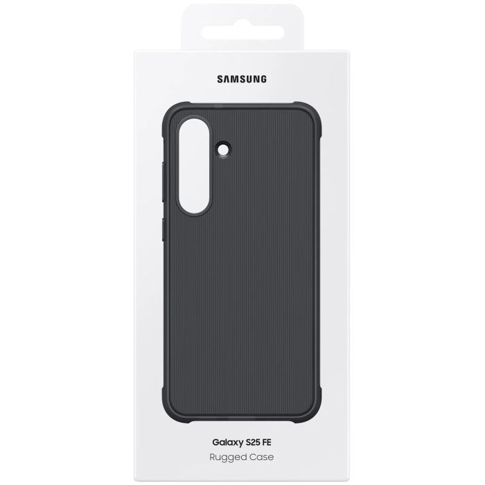 Чохол до мобільного телефона Samsung Galaxy S25 FE (S731) Rugged Case Black (EF-RS731CBEGWW) зображення 6