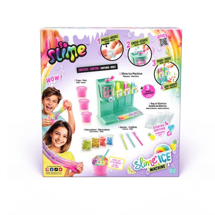 Набір для творчості Canal Toys Slime DIY "Фабрика "Фруктовий лід" (SSC310) зображення 5