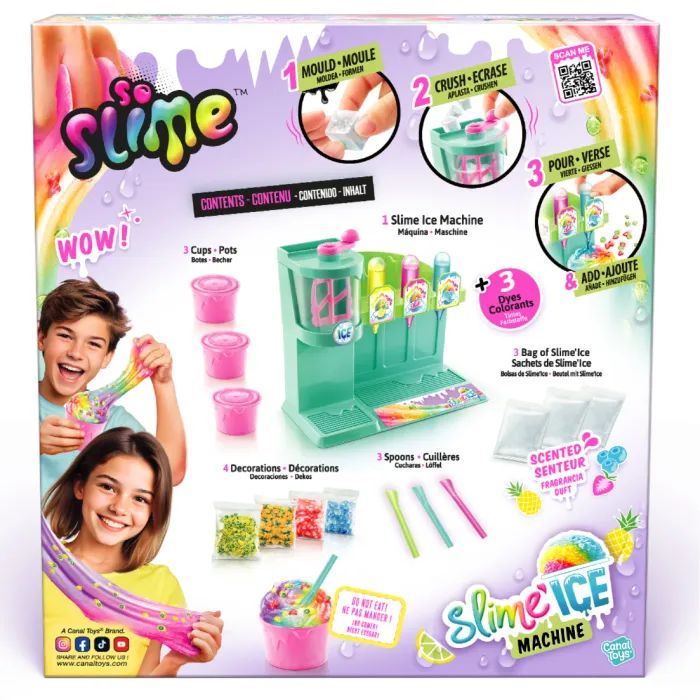 Набор для творчества Canal Toys Slime DIY "Фабрика "Фруктовий лід" (SSC310) изображение 5