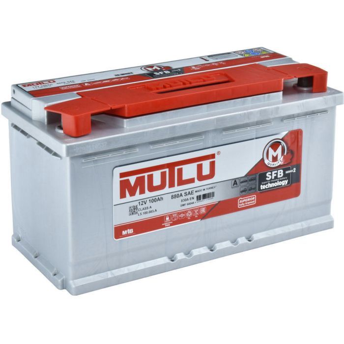 Акумулятор автомобільний MUTLU 6СТ-100 (0) SFB L5.100.083.A зображення 3