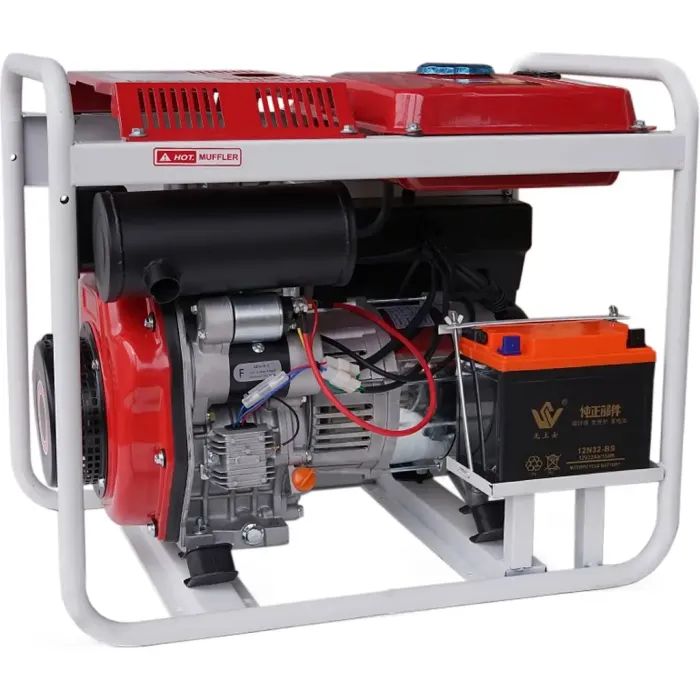 Генератор Kuyia TM3500CL, дизельный, 240V, 50Hz, 2,8-3kW, стартер, 12,5л (KYTM3500CL-1F-220-DA) изображение 2