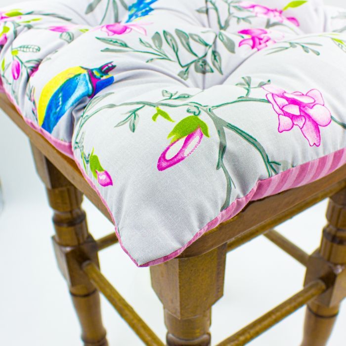 Подушка на стілець MirSon Бязь Принт 17-0553 Nadia 50х50 см (2200006277033) зображення 4