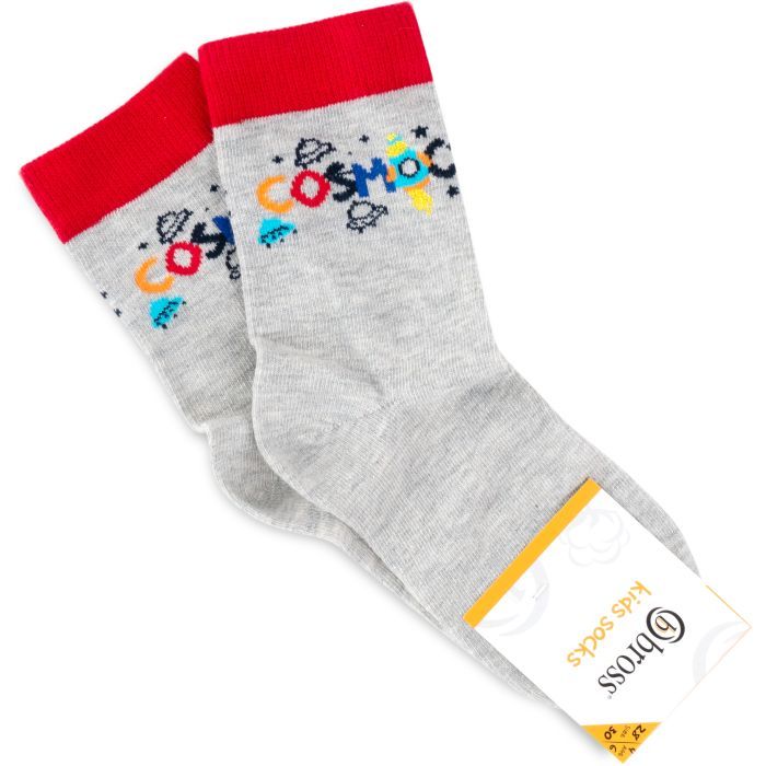 Шкарпетки дитячі Bross космос (6138-4-6-darkblue)