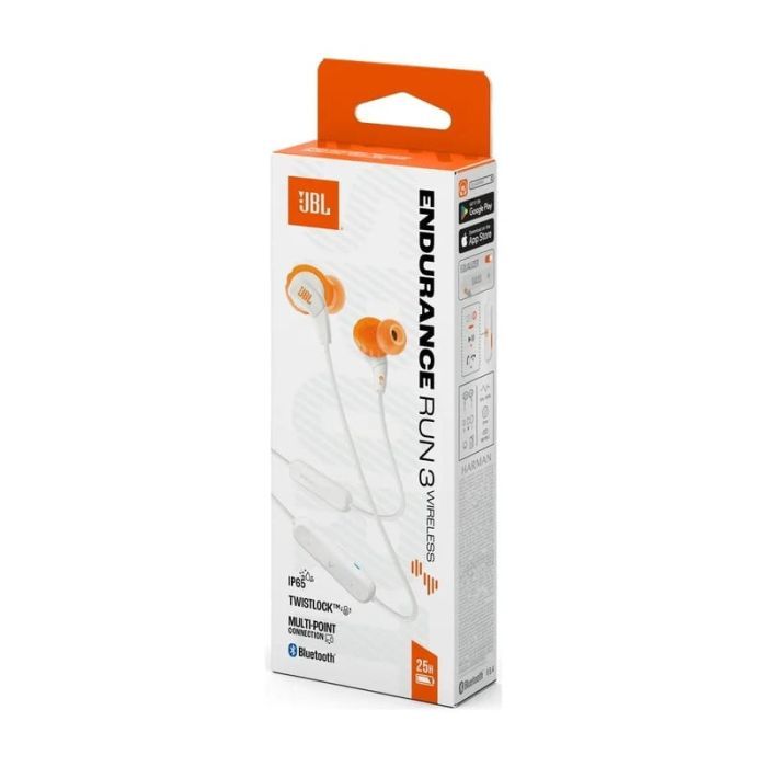 Навушники JBL Endurance Run 3 Wireless White (JBLENDURRUN3BTWHT) зображення 10