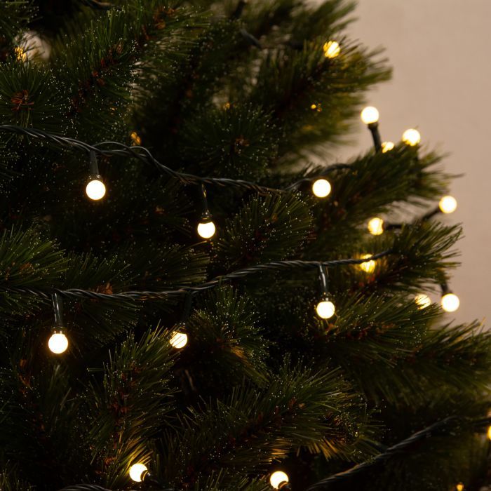 Гирлянда Chomik Кульки-змійка 200 LED 16 м, теплий білий, IP44, від мережі (5900779880146) изображение 3