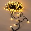 Гирлянда Chomik Кульки-змійка 200 LED 16 м, теплий білий, IP44, від мережі (5900779880146) изображение 5