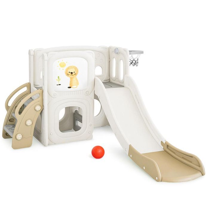 Игровая площадка Mealux Tower (KD-B013 White/Brown)