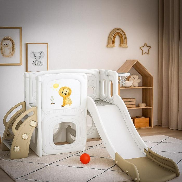 Игровая площадка Mealux Tower (KD-B013 White/Brown) изображение 3