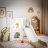 Игровая площадка Mealux Tower (KD-B013 White/Brown) изображение 3