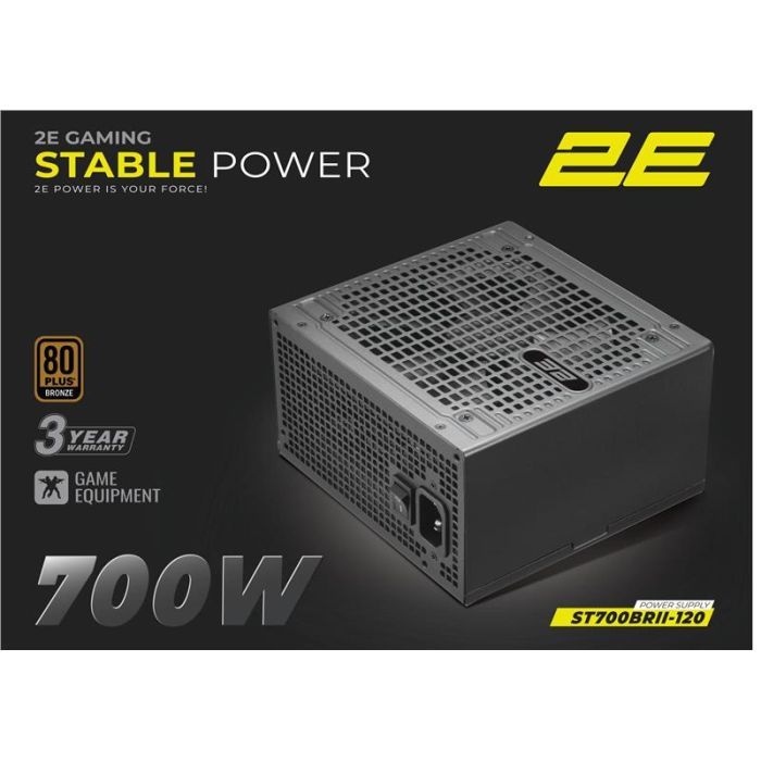 Блок живлення 2E 700W Stable Power Pro ATX3.1 GEN5.0 (2E-ST700BRII-120)