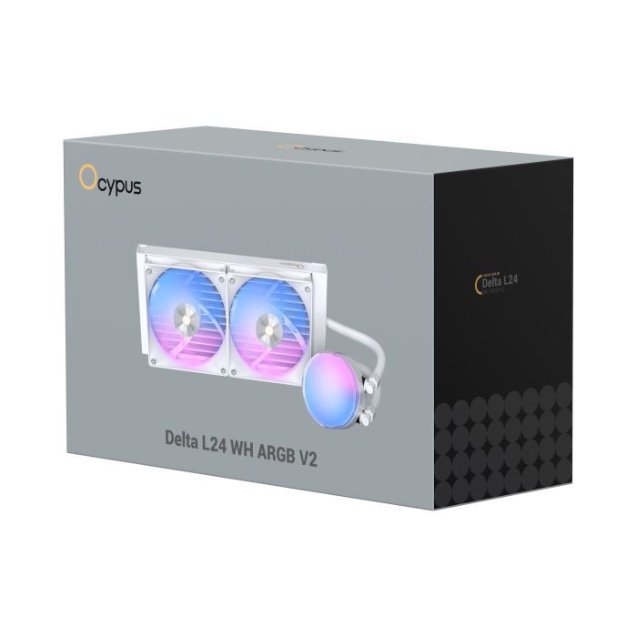 Система жидкостного охлаждения OCYPUS DELTA-L24-WH2AAWNN02X-GL изображение 6