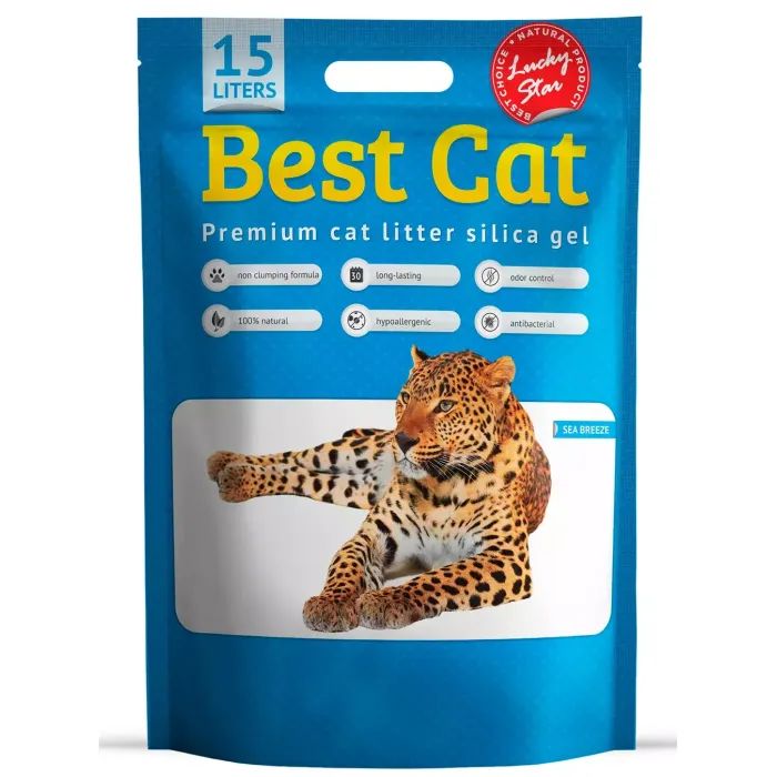 Наполнитель для туалета Best Cat Силикагелевый Blue 3.6 л (4820281500305)