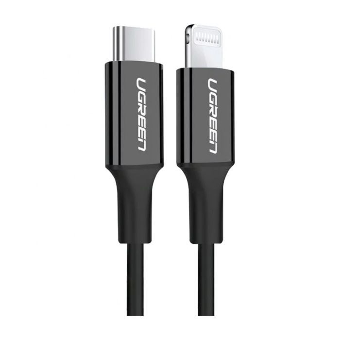 Дата кабель USB-C to Lightning 1.0m 3A US171 white UGREEN (10493)