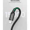 Дата кабель USB-C to Lightning 2.0m 3A US171 black UGREEN (60752) изображение 3