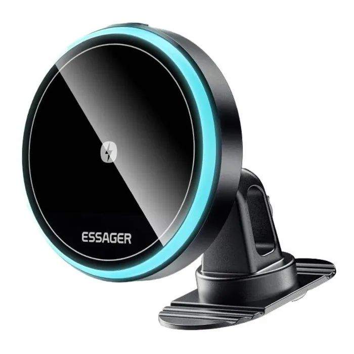 Универсальный автодержатель Essager Element magnetic wireless charging car bracket outlet+paste mode (EZJCX-YS01-Z)