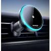 Универсальный автодержатель Essager Element magnetic wireless charging car bracket outlet+paste mode (EZJCX-YS01-Z) изображение 6