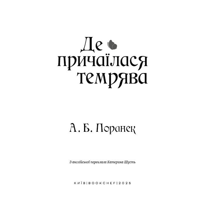 Книга Де причаїлася темрява - А.Б. Поранек BookChef (9786175484838) зображення 4