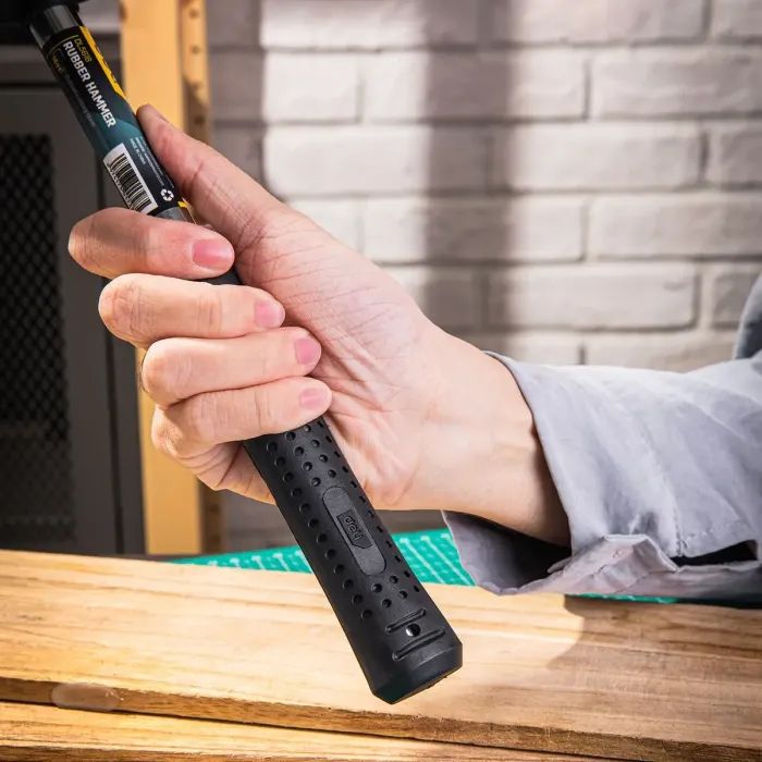 Киянка Deli со стальной ручкой 450 г, (EDL5616) изображение 4